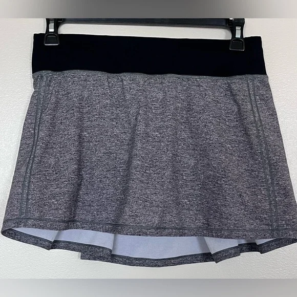 Lululemon Pace Rival Skirt (Tall), Heather Lux Multi Black - Picture 4 of 11
